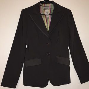 Dark gray blazer